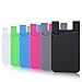 Costyle Phone Card Holder for Back of Phone, 6 Pack Credit Card Holder for Cell Phone Slim Self Adhesive Phone Wallet Pocket Sleeve Stick Compatible iPhone, Samsung Galaxy, Android & Other Phone Case