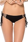 Becca by Rebecca Virtue Women's Siren Tab Side Hipster Bikini Bottom