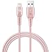 iPhone Charger Lightning Cable - [MFi Certified] Durable Braided Apple Lightning USB Cord for latest iOS including iPhone X/8/8Plus/ 7/7Plus/IPad Pro primary