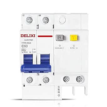 Interruptor de protección bipolar Interruptor bipolar Hdbe-63Le 2P63A