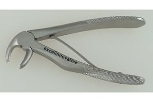 SURGICALEXCEL Extracting Forceps C, Pediatric, Universal Lower Molars, Spring Action