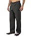 adidas Men's Essentials Cotton Fleece Pants, Dark Grey Heather/Black, Medium