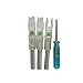 Jiexi Hwyp Automatically Lighted Led Nocks for Inner Diameter 6.3 mm Compound Bow Arrows GT Size Pack of 6 (green)