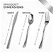 Stock Your Home 600 Count Plastic Spoons - Silver