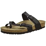 Birkenstock Women's Mayari Adjustable Toe Loop Cork Footbed Sandal Black 36 M EU