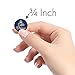 DISTINCTIVS Little Prince Royal Baby Shower Favor Stickers - 180 Count