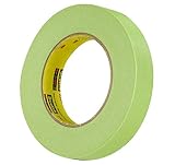 3M 26334 Crl 3/4" x 55m Automotive Performance Paint 233+ Masking Tape, Green