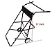 TMS T-OMC-130 Outboard Boat Motor Stand Carrier Cart Dolly, 130-Pound