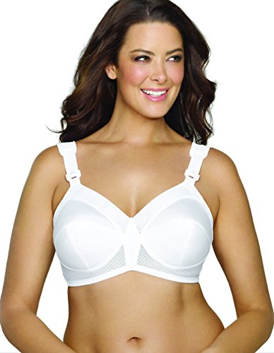 Exquisite Form Women's Original Full Support Bra 5100532, White, 44B