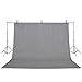 AW 7 x 5 ft Photography Background Screen Nonwoven Backdrop for Photo Video Gray