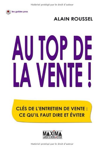 Au top de la vente !