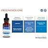 Pregnenolone-30-ml-500-x-24-mg-doses-by-BioMatrix--Supplement-for-Hormone-Balance-Stress-Energy-Adrenal-Fatigue-Brain-and-Memory-Function-Inflammation-Immunity-Liquid-Micronized Pregnenolone (30 Milliliter; 500 x 2.4 Milligram doses), Supplement for Hormone Balance, Stress, Energy, Brain and…