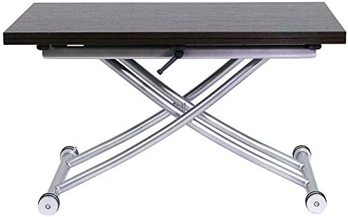 Corner Housewares Transforming X Coffee and Dining Table in Walnut Finish Table and Coffee Wood Antique End French S Top Glass Tables Svitlife