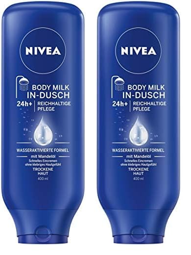 Nivea Lait Corps sous la Douche Nourrissant 400 ml (Lot de 2)