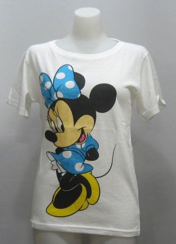 Amazon ディズニー Disney Tシャツ ミニーマウス ポーズ レディース 314 フリーサイズ オフ Tシャツ カットソー 通販