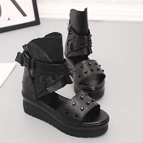 Womens-Sandals-for-Women-Huizhuangshigong-Womens-Summer-Roman-Fish-Mouth-Shoes-Thick-Bottom-Cake-Rivet-Wedge-Sandals