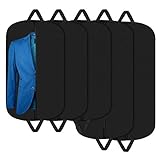 Aolerx Garment Bags Suit Bag for Travel Breathable Foldable Hanging Bag Suit Garment Cover for Shirts Dresses Coats,5 Pack
