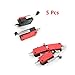 YXQ 5Pcs 250V AC SPDT 1NO 1NC Limit Switch Micro Switch SV-166-1C25 Long Lever with Wheel Automatic Reset