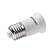 DiCUNO E26 3CM/1.2 Inch Socket Extender, E26 Lamp Bulb Socket Extension, Lamp Holder Adapter, 4-Pack