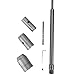 YaeTek 30 40 50mm SDS Plus Shank Carbide Tip Hole Saw Drill Bit + Shaft Cutter Wall Drill Brick Stone Concrete Cement with Wrench