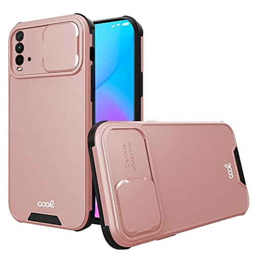 Cool Case for Xiaomi Redmi 9T Hard Camera Rose Gold