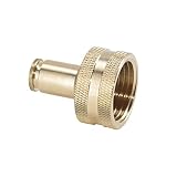 Arctic Cove Watering Equipment 3/8 in. Brass Slip Lock Hose Adapter MAC090