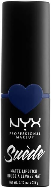 NYX Professional Makeup Suede Matte Lipsticks - Ex'S Tears, 0.021 kg, color_46, 3.5 g (Pack of 1)
