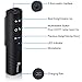 Mini Bluetooth Receiver,Areson Portable Bluetooth 4.1 Car Aux Adapter Receiver&Hands-Free Car Kits Wireless Audio Adapter for Car/Home Stereo Music Streaming Sound System 3.5 mm (Black)