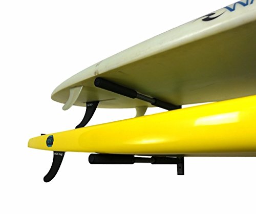 Double SUP Wall Rack | 2 Paddle Board Storage Mount | StoreYourBoard - Thumbnail 4