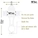 Mila Wholesale White Cell Phone Holder - Universal Mount Clip Holder with Bracket For Q7, Q9