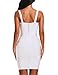 Bqueen Women's Spaghetti Strap Sexy Bodycon Bandage Dress BQ1636-1 (M, White)