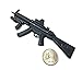 1/6 Scale MP5SD5 Submachine Gun SWAT H&K German Miniature Toy Guns Model Fit for 12