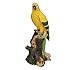 TABOR TOOLS Parrot Statue Ornament, Decorative Tropical Bird, Terrace Figurine, Miniature Statue, Outdoor Decor, Cute Patio Figure, Sculpture for Your Garden, Home or Office. DM404A. (Parrot)
