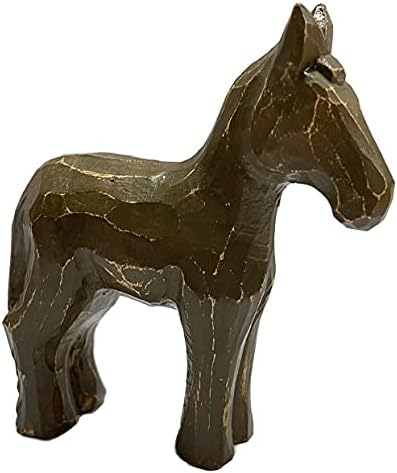 Amazon Com Bladerunner Wooden Handcrafted Horse Replica Blade Runner Props Brown Clothing