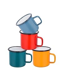 Taza de café, e far 12 ounce esmalte café té tazas
