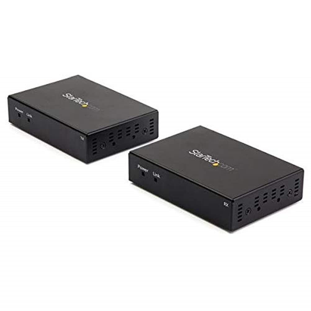 StarTech.com HDMI over CAT6 Extender - 4K 60Hz - 330ft / 100m - IR Support - HDMI Balun - 4K Video over CAT6 (ST121HD20L)