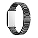 ANCOOL Compatible with Vivofit 3 Bands Stainless Steel Metal Link Watch Band Replacement for Vivofit 3 Tracker, Black