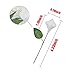 HOKPA Artificial Mini Calla Lily Flower Heads, Fake Floral Bouquet Head for Crafts Scrapbooking Garden Wedding DIY Making Bridal Garland Hair Clips Headbands Decoration (144pcs White)