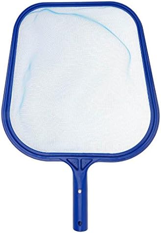Skimmer Net Professional Leaf Rake Mesh Frame Net Skimmer Cleaner Swimming Pool Spa Tool Pool Maintenance Kits Patio Lawn &amp; Garden Hot Tubs Supplies Cleaning Tools (Blue)