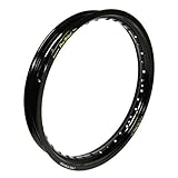Pro-Wheel Rear Rim - 19x2.15 - Black , Position: Rear, Color: Black, Rim Size: 19 192YAMBK