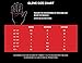 adidas Fingerless Gloves, Black/Red Logo, Medium