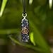 Orgone Pendant - Black Tourmaline Necklace Attract Protection Energy– Spiritual Healing Crystal Orgonite Tourmaline Pendant – Self Protect - Chakra Balancing Negative Entity Protection