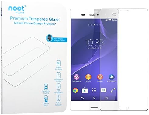 Sony Xperia Z3 Screen Protector - NOOT® 0.33mm Tempered Glass Crystal Clear l Slim l Anti Finger Print l Scratch Proof and Light weight Screen Protector for [New] Sony Xperia Z3 | Not Compatible with Sony Z3V (Verizon) and Z3 Compact