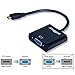 gofanco Active Micro HDMI to VGA Converter (Black) with Micro USB Power Cable for Micro HDMI enabled Ultrabooks, tablets, smartphones, cameras and camcorders to connect to VGA displays (MicroHDVGA)
