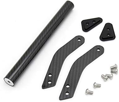 Motorcycle Carbon Fiber GPS Navigation Bracket Front Bar Stand Mobile Phone GPS Holder Fit for Kawasaki Versys650 2013-2018