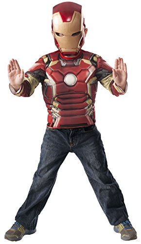 Marvel Iron Man Mark 43 Muscle Chest Shirt Set