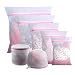 Gogooda 7Pcs Mesh Laundry Bags for Delicates with Premium Zipper, Travel Storage Organize Bag, Clothing Washing Bags for Laundry, Blouse, Bra, Hosiery, Stocking, Underwear, Lingerie