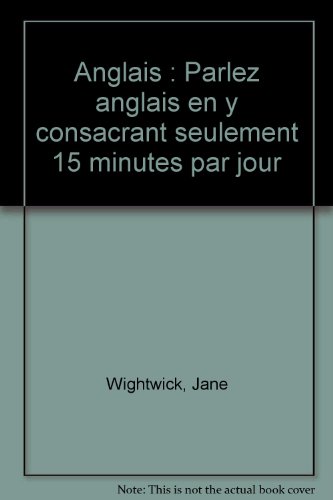 Anglais