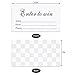 200 Pieces Enter to Win Cards Entry Form Cards Blank Drawing Cards for Contests Supplies, 3.5 x 2 Inches (Style Set 2)