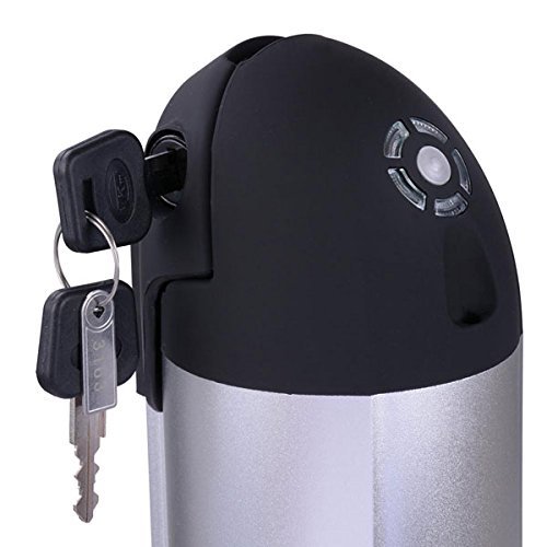Triprel Inc DYI 36v 10ah Bottle Shape Electric Bicycle Battery Li-Ion Lithium Polymer